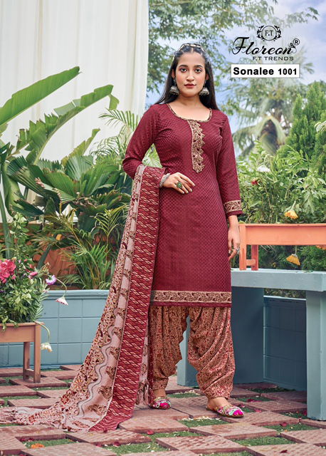 Floreon Sonali  Exclusive Wear Pure Pashmina Wholesale Dress Material 